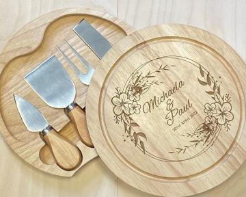 Engraved Cheeseboard