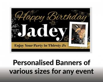 Personalised Banner.