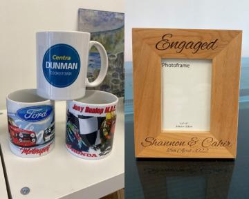 Picture Frame / Mugs.