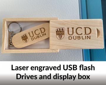 USB Flash Drive & Display Box.