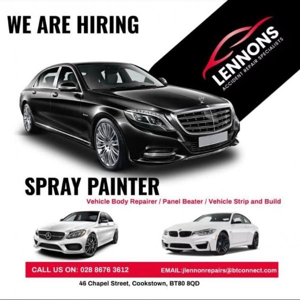 📣Lennons Accident Repairs Are Hiring.