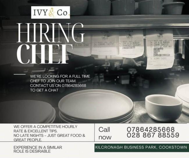 Chef Wanted.