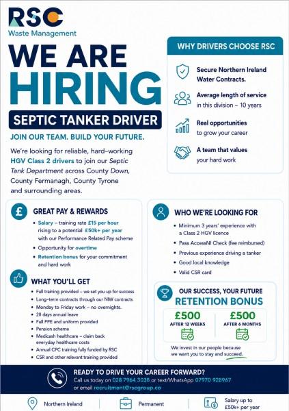 Septic Tank Driver
