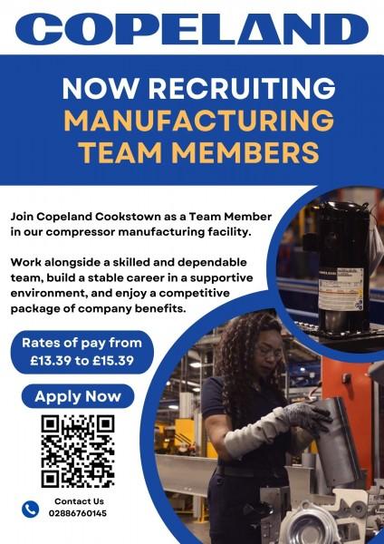 Copeland is Recruiting.