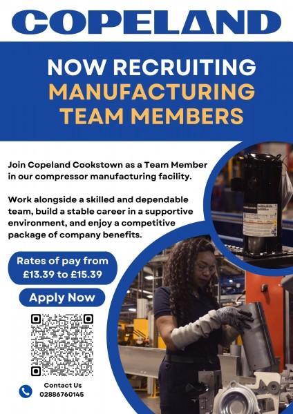 Copeland are Hiring