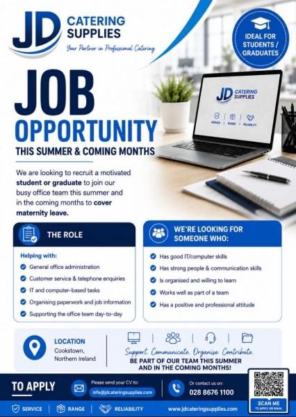 Job opportunity.